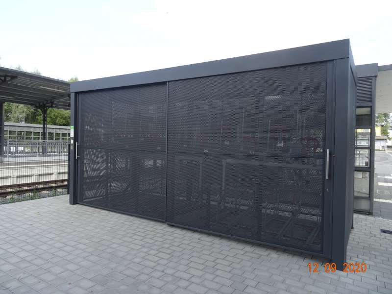 Fahrradabstellbox